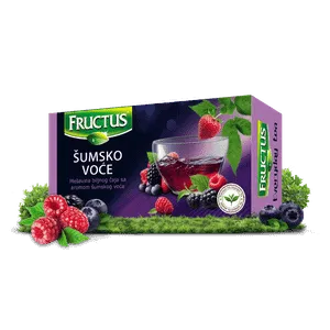 Fructus čaj Šumsko voće 20 filter kesica 50 g