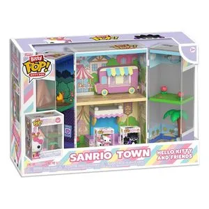 Funko Bitty Boxes diorama Sanrio: Sanrio Town, Hello Kitty i Badtz-Maru