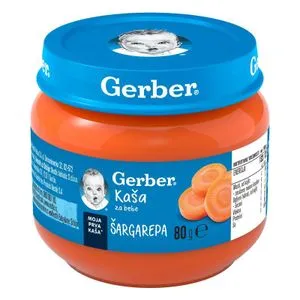 Gerber Kašica Od Šargarepe 6m+ 80g