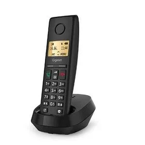 Gigaset Pure 200 bežični DECT telefon crni
