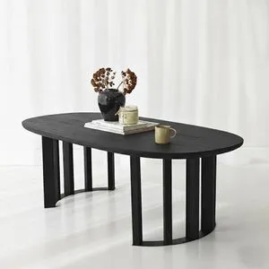 Hanah Home klub sto Elysia, 120 cm, orah