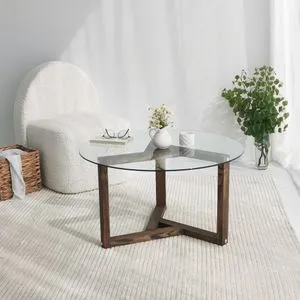 Hanah Home klub sto Miro, 75 cm, orah