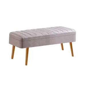 Hanah Home klupa Vina 0701 2, 90 cm, siva / Atlantic