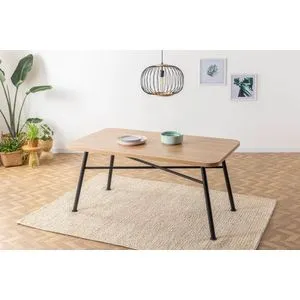 Hanah Home trpezarijski sto Nala 90, 160 cm, prirodni