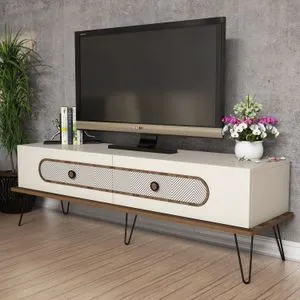 Hanah Home TV komoda Ekol, 145 cm, krem