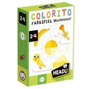 HEADU Montessori set Učimo boje 2-4 godine 35493
