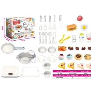 HK Mini kuhinjski set Dream Kitchen, 45 delova