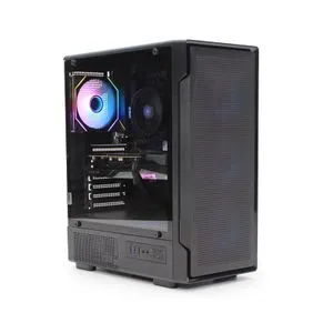 IG-MAX E330-2 Meteor kućište midi tower ATX, mesh, staklo, 4 ARGB ventilatora, bez napajanja