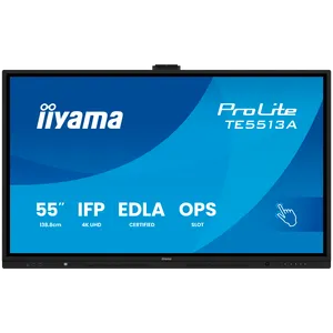 iiyama ProLite TE5513A-B3AG interaktivni ekran 55", 4K UHD, 40 tačaka dodira, Android EDLA