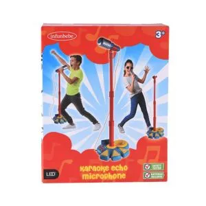 Infunbebe Igračka Karaoke Mikrofon (36M+)