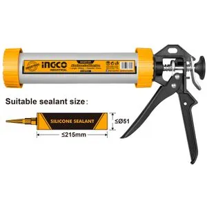 INGCO Aluminijumski pištolj za silikon HCG0109
