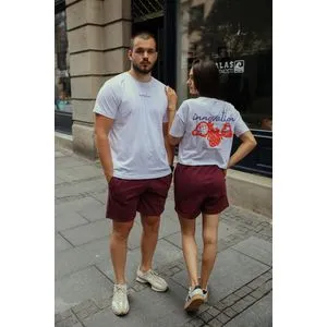 Innovation X Unisex Šorc - Bordo
