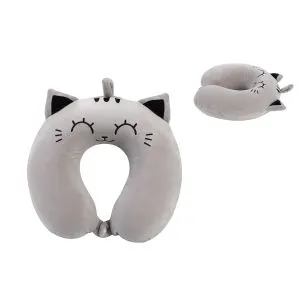 iTOTAL Jastuk Za Putovanje Cat Sivi XL2184C