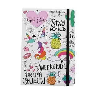 iTOTAL Notes A5 Dk Unicorn XL1840