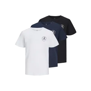 Jack & Jones Junior Set tri majice kratak rukav za dečake JJESWIFT