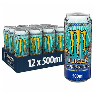 Juiced Monster Aussie Style Lemonade energetsko piće 0,5 l, pakovanje 12 limenki