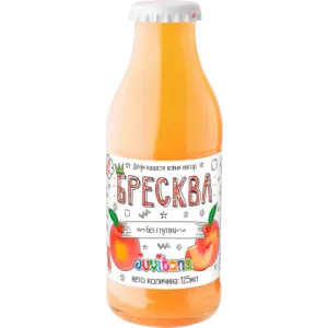 Juvitana kašasti voćni sok od breskve za bebe 4+, 125 ml