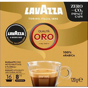 Lavazza A Modo Mio Qualita Oro 120g, 100% Arabica, 16 kapsula