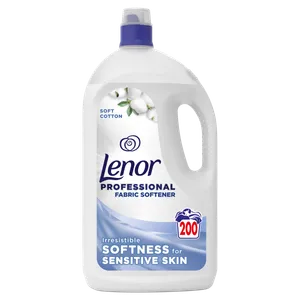 Lenor Professional Sensitive Soft Cotton omekšivač za veš 4 l, 200 pranja