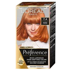 L'Oréal Paris Préférence farba za kosu 74 Dablin mango bakarna