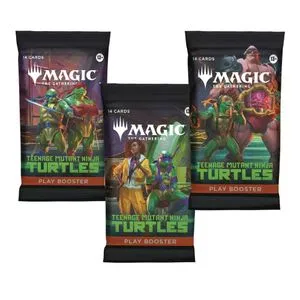 Magic: The Gathering Teenage Mutant Ninja Turtles Play Booster, 1 paket, engleski