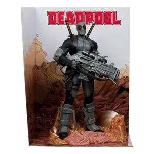 McFarlane Marvel Collection Deadpool #1 Grey Suit Chase statua 1:6, 27 cm