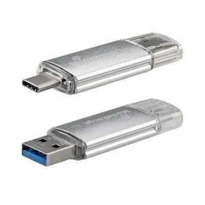 MediaRange USB fleš memorija 128 GB MR938, dvostruka USB-A i USB-C, USB 3.2
