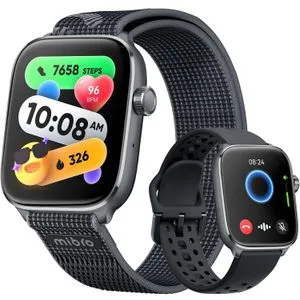 Mibro Watch Fit pametni sat AMOLED 1,75", GPS, 2 narukvice, crni
