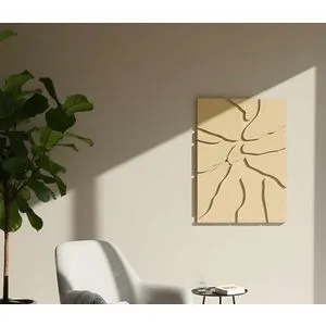 Midas Gold Dekorativna Slika u Ramovima od MDF-a