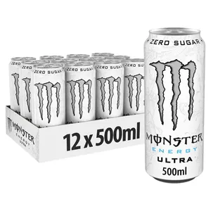 Monster Zero White 0,5l x 12 limenki XXL