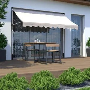 Multigarden Tenda za terasu i balkon sa podešavanjem visine 2x1.2m Beige Multigarden