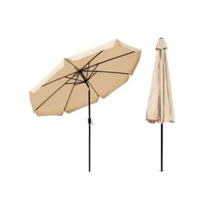 MultiGarden Veliki 3m suncobran sa nagibom Beige