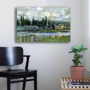 Multikolorna Dekorativna Platna Slika - Claude Monet