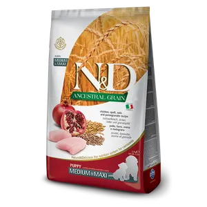 N&D Low Grain Puppy Mini Piletina i Nar 7 kg
