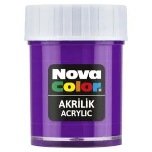 Nova Color Slikanje - Akrilne Boje 30g - Ljubičasta - 540295
