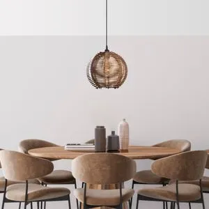 Opviq visilica Sphere, bambus / antik