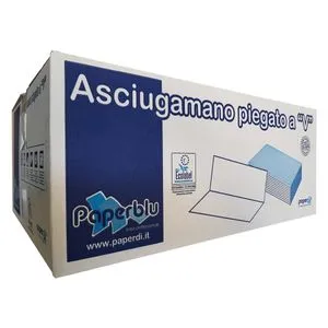 Paberblu složivi papirni ubrus V210 celuloza 2sl (15 pak)