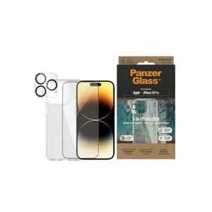 Panzer Glass iPhone 14 Pro Bundle (UWF zaštitno staklo, futrola, zaštita za kameru)