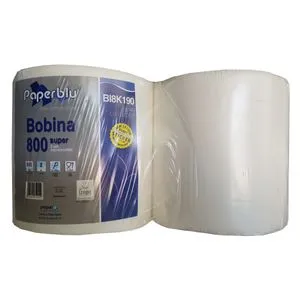 Paperblu Super Bobina 800 papirni ubrus beli 2sl (2 rolni)