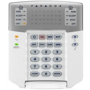 Paradox tastatura * K32+ LED sifrator do 32 zone