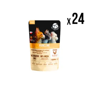 PET REPUBLIC kesica za mačke piletina 100g x24 komada
