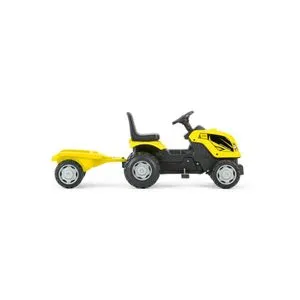 Playtime 956 Traktor na pedale sa prikolicom žuti
