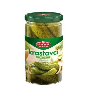 Podravka kiseli krastavci u tegli 680 g