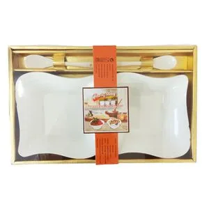 Porcelanske činije 2/1 sa kašičicom 4276