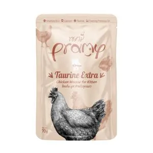 Pramy CAT Kitten TAURINE EXTRA Pileći Mousse 12 x 70 g