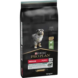 Purina Pro Plan Dog Medium Puppy Sensitive Digestion Jagnjetina 12 kg