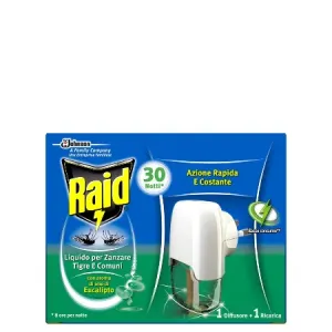Raid električni aparat protiv komaraca sa tečnošću Eucalyptus 30 noći 21ml