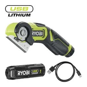 RYOBI Kompaktni bežični alat za sečenje, USB Lithium™ 4V (2,0 Ah) – RCT4-120G