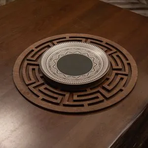 Set Podmetača za Sto Labyrinth - Wenge Wenge (6 Komada)