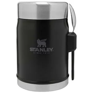 STANLEY Classic Legendary Food Jar 0,4L termo posuda za hranu i spork - Matte Black